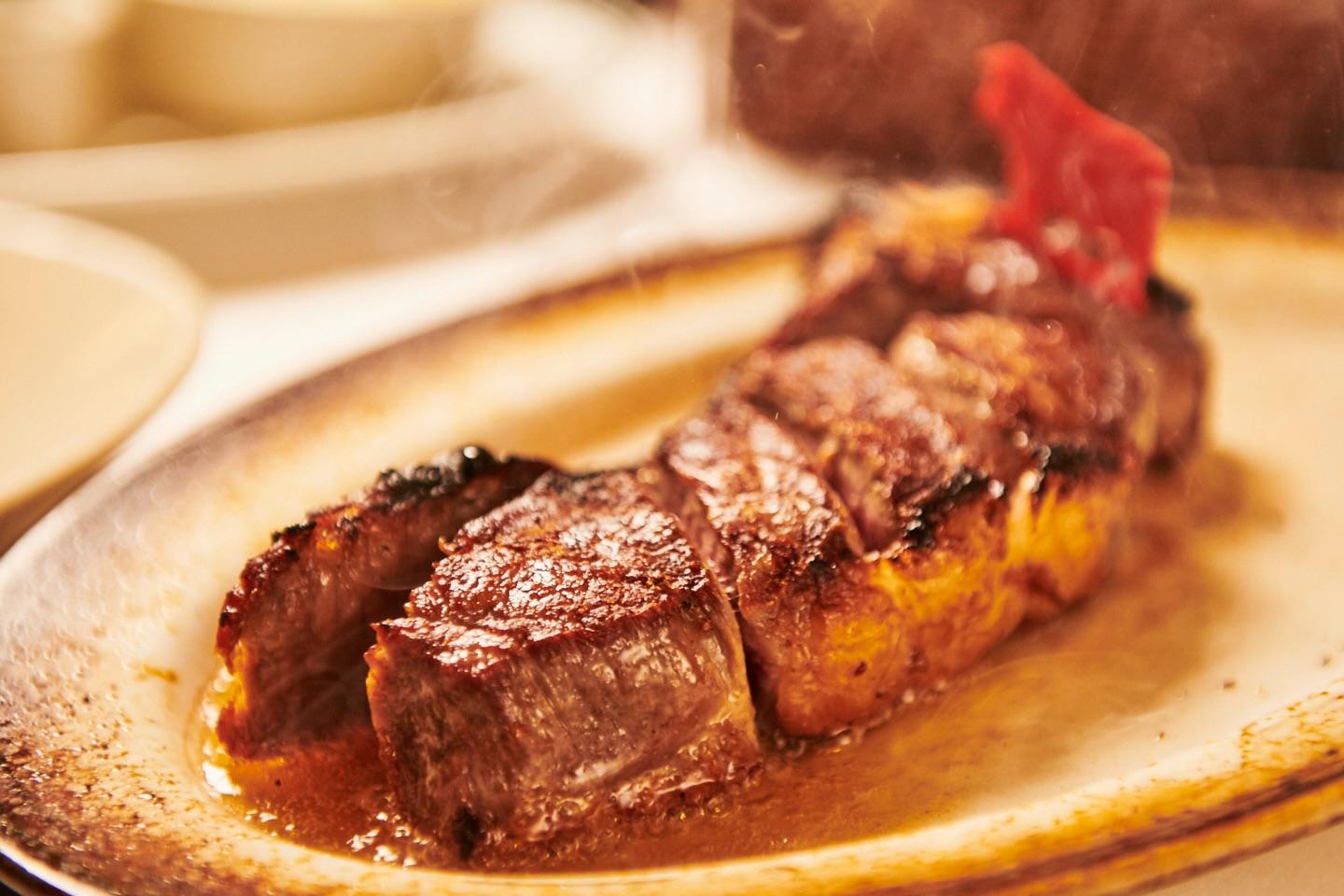 焼き加減のご希望は、遠慮なくお聞かせください。