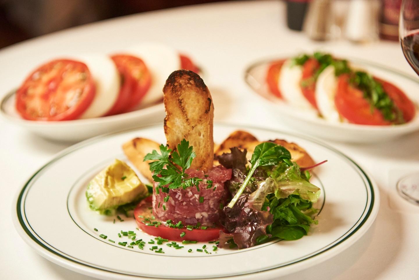 素材そのものをシンプルに調理した数々のメニュー。